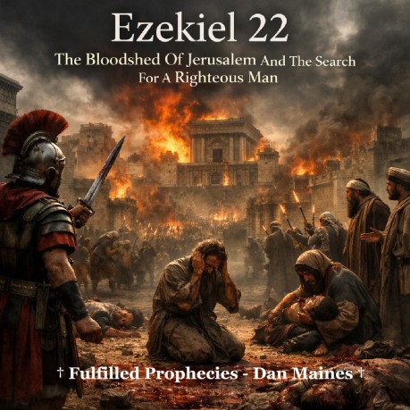poster Ezekiel 22 The Bloodshed Of Jerusalem And The Search For A Righteous Man