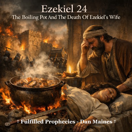 poster    Ezekiel 24 The Boiling Pot And The Death Of Ezekiel's Wife
