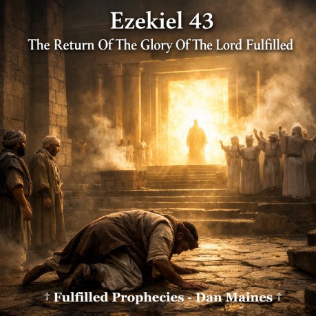poster    Ezekiel 43 The Return Of The Glory Of The Lord Fulfilled