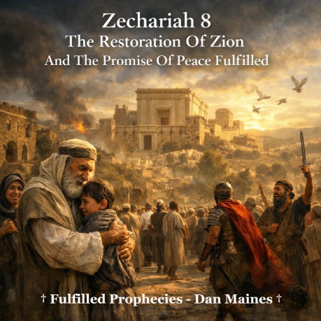 poster Zechariah 8 The Restoration Of Zion And The Promise Of Peace Fulfilled