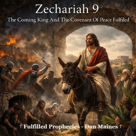 poster    Zechariah 9 The Coming King And The Covenant Of Peace Fulfilled
