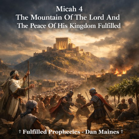poster    Micah 4 The Mountain Of The Lord And The Peace Of His Kingdom Fulfilled