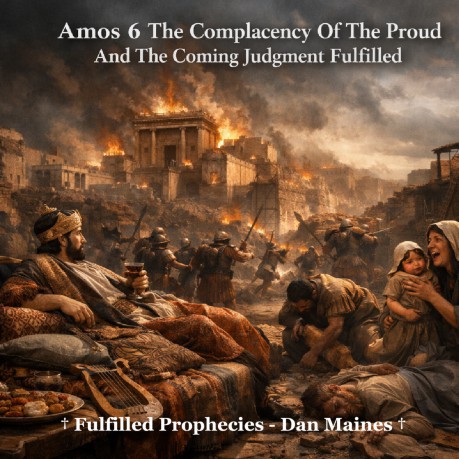 poster Amos 6 The Complacency Of The Proud And The Coming Judgment Fulfilled