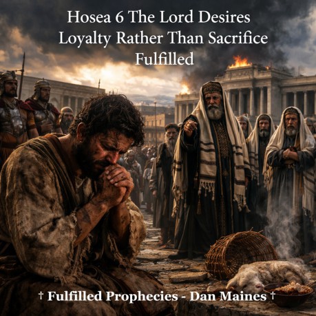 poster Hosea 6 The Lord Desires Loyalty Rather Than Sacrifice Fulfilled