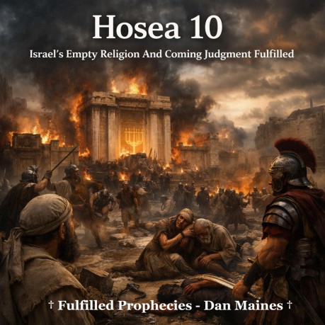 poster Hosea 10 Israel's Empty Religion And Coming Judgment Fulfilled