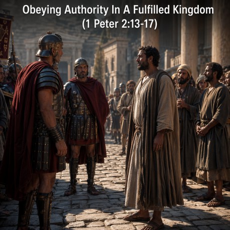 poster Obeying Authority In A Fulfilled Kingdom (1 Peter 2:13-17)
