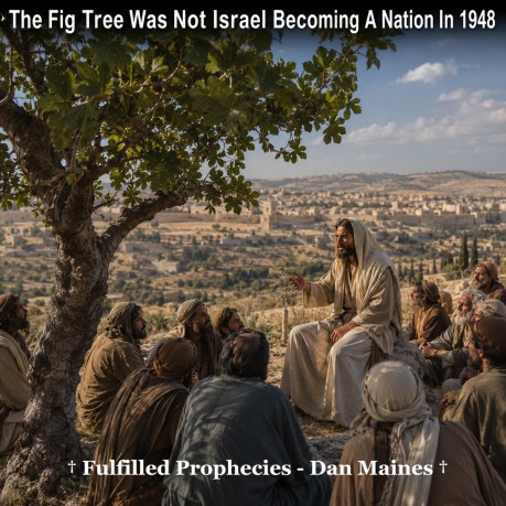 poster Israel - The Fig Tree Was Not Israel Becoming A Nation In 1948