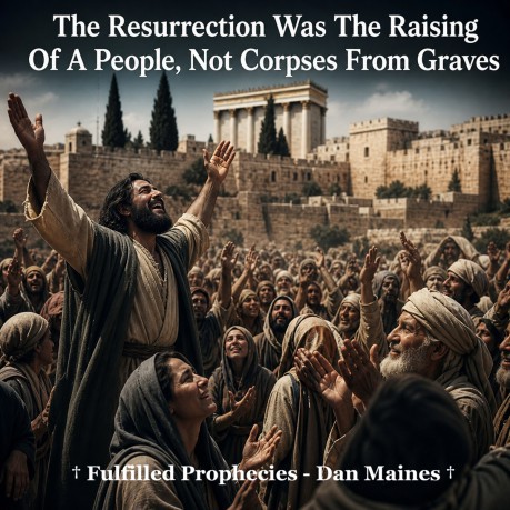poster Resurrection - The Resurrection Was The Raising Of A People, Not Corpses From Graves
