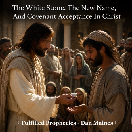 poster The White Stone, The New Name, And Covenant Acceptance In Christ