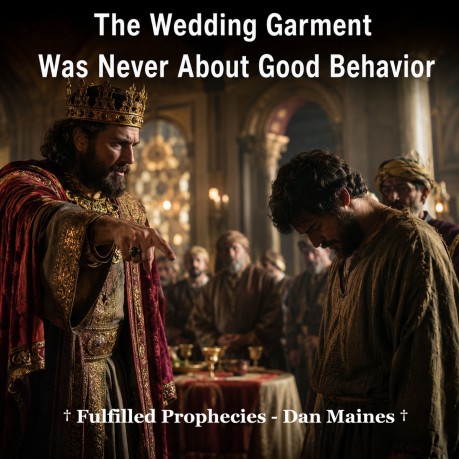 poster Wedding -  The Wedding Garment Was Never About Good Behavior