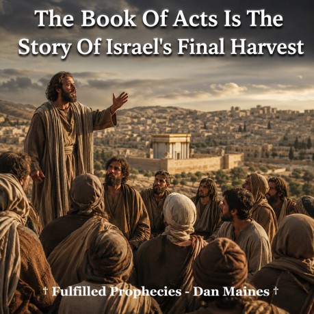 poster The Book Of Acts Is The Story Of Israel's Final Harvest